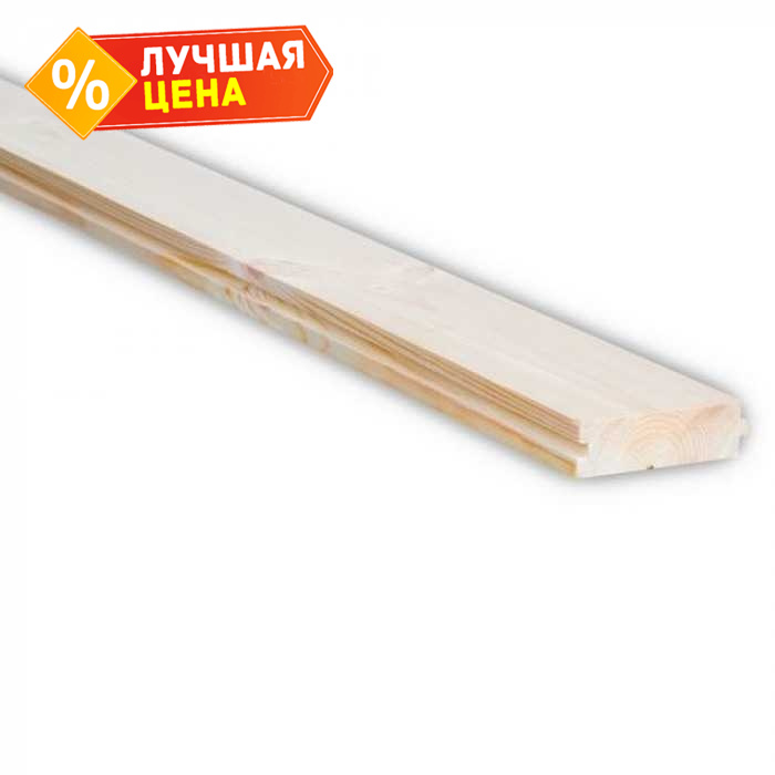 Имитация бруса 17х195х3000 мм А Хвоя