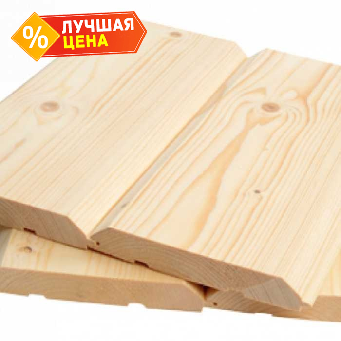 Имитация бруса 17х145х6000 мм АВ Лиственница